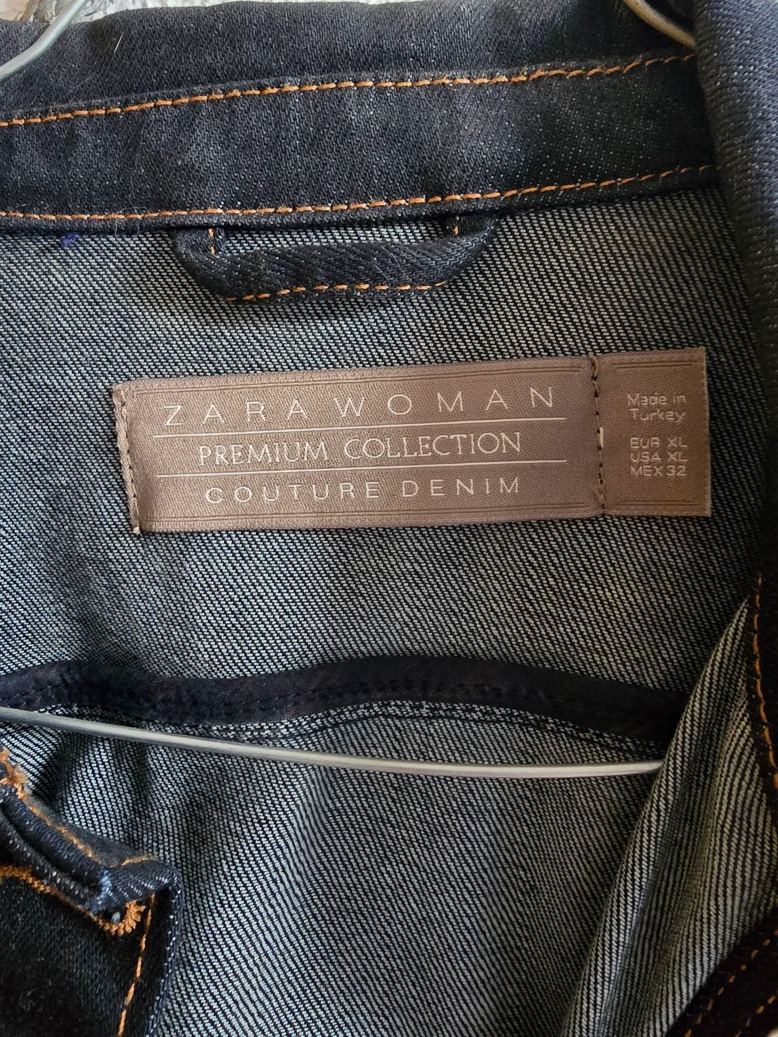Blouson en denim Zara pour femmes XL – photo 2